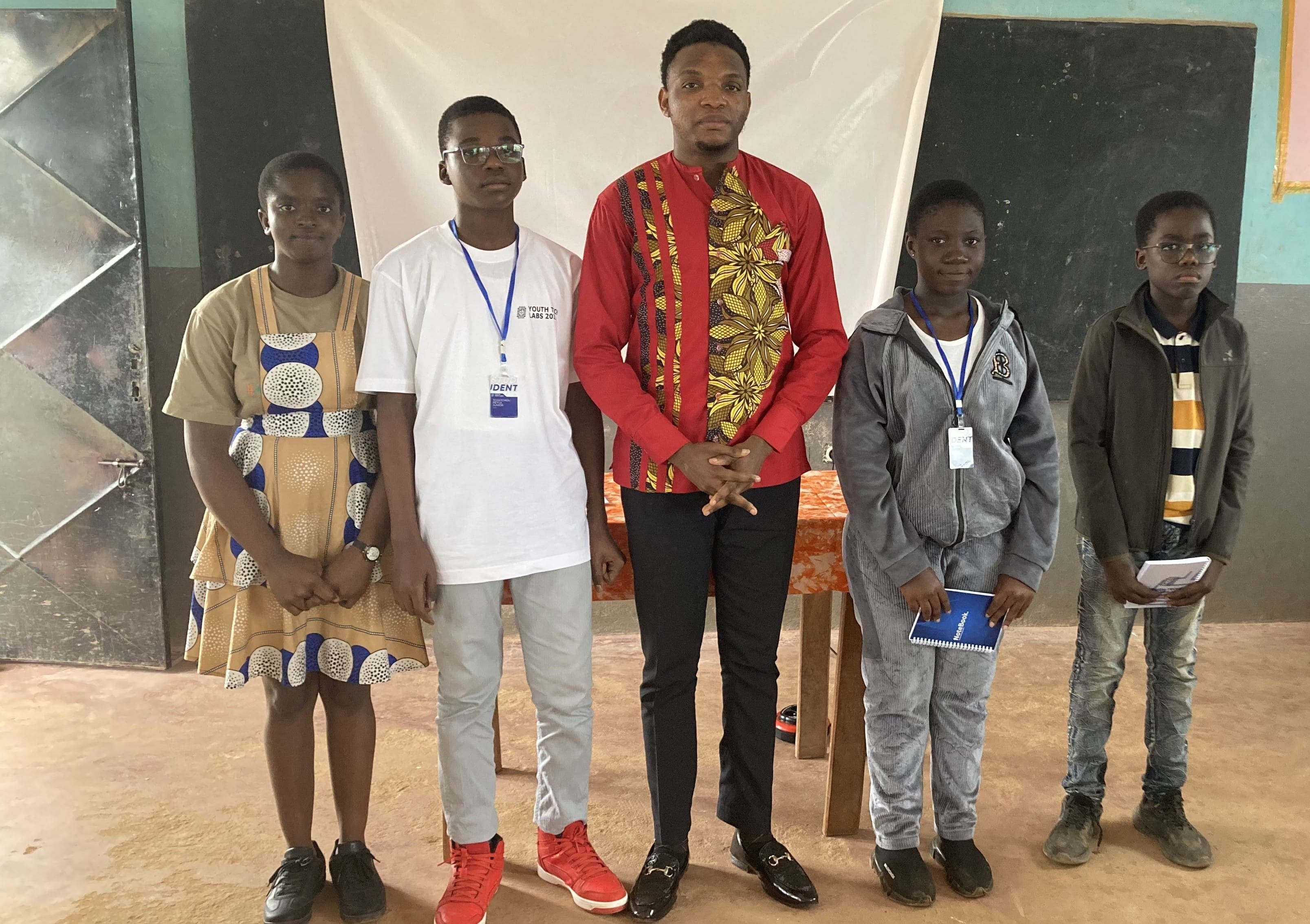 Youth Tech Foundation students and facilitator